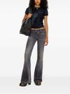 Jeans svasati D-Hush in cotone riciclato