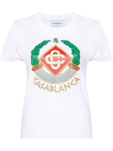 T-shirt Casa Crest in cotone biologico