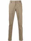 Gaubert slim pants in stretch cotton