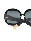 Oversized asymmetric sunglasses