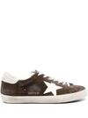 Superstar sneakers in suede calfskin leather