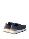 Sneakers in cotone elasticizzato blu