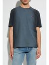 diesel - T-shirt T-Adjust-Q2 in cotone effetto sfumato - 4