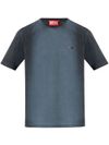 diesel - T-shirt T-Adjust-Q2 in cotone effetto sfumato