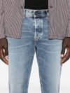 Jeans D-Finitive affusolati in cotone effetto sbiadito