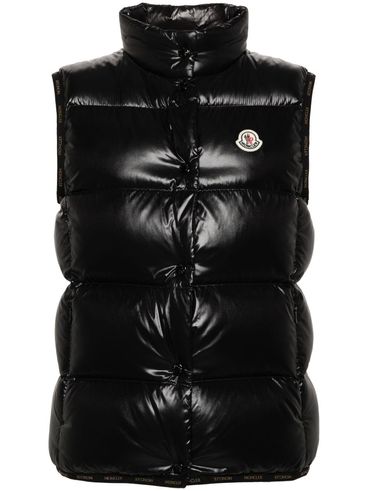 'Badia vest' black down jacket