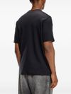 T-shirt T-Adjust-Doval-PJ nera in cotone