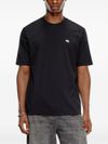 Black cotton T-Adjust-Doval-PJ t-shirt