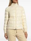 moncler - Cream white 'Arcelot' down jacket - 4