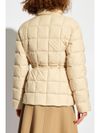 moncler - Beige quilted 'Antigone' down jacket - 1