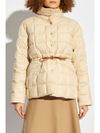 moncler - Beige quilted 'Antigone' down jacket - 4