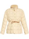 moncler - Beige quilted 'Antigone' down jacket