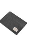 Dauphine card holder in hammered calfskin leather