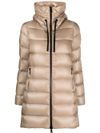 Quilted 'Suyen Long Parka' down jacket