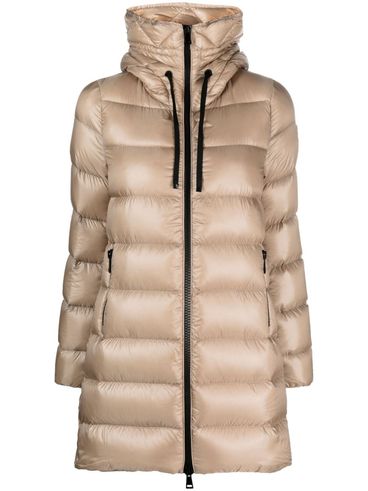 Quilted 'Suyen Long Parka' down jacket