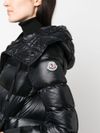 moncler - Black quilted 'Suyen Long Parka' - 1