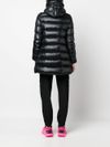 moncler - Black quilted 'Suyen Long Parka' - 2