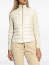 moncler - Creamy white down jacket with inserts - 2