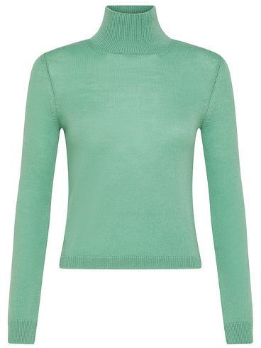 Niobe high neck wool sweater