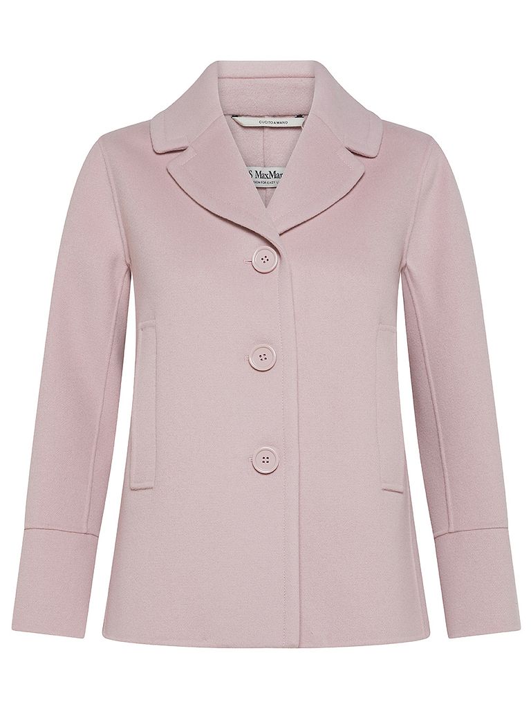 Cappotto Caban corto in lana