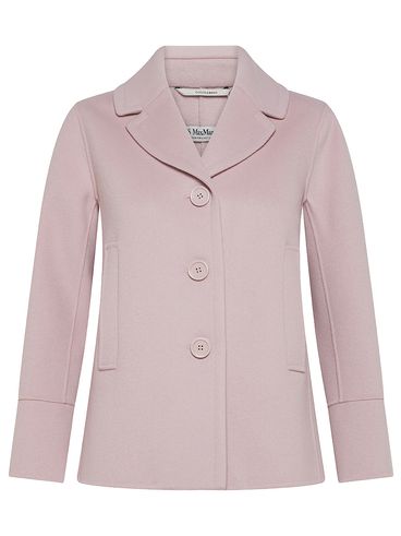 short wool Caban coat