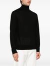 Virgin wool turtleneck sweater