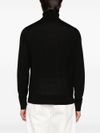 Virgin wool turtleneck sweater