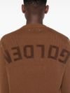 Davis Basic cotton sweater with logo embroidery on the back