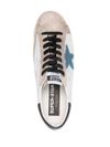 Super-Star sneakers in calfskin leather with star logo