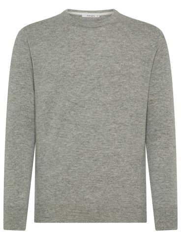 KANGRA - Crew neck sweater in wool and cashmere