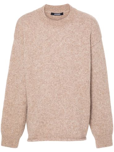 JACQUEMUS - Le Pull sweater in alpaca blend with logo