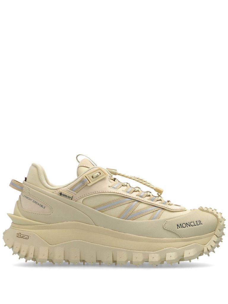 Shop Moncler Sneakers 'trailgrio Gtx In Beige