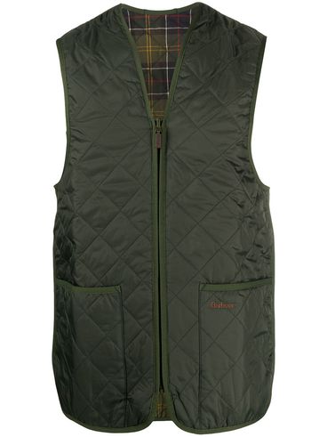 BARBOUR - Quilted reversible vest with pockets