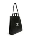 Reedition Tote Bag in calfskin leather with logo