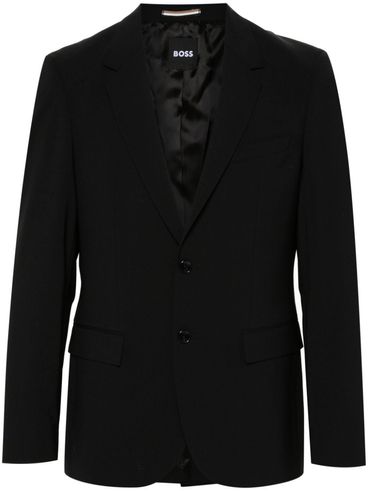 Houston blazer in virgin wool with pockets