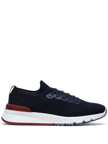 Sneakers in cotone elasticizzato blu