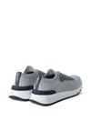 Sneakers in cotone elasticizzato grigio