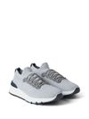 Sneakers in cotone elasticizzato grigio