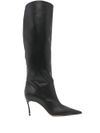 casadei - 'Superblade' black leather high boots