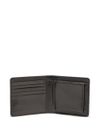 Holi-D bi-fold wallet in leather with logo plaque