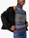 missoni - High neck zigzag knitted top - 4