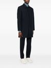 corneliani - Cappotto lungo impermeabile con spacco - 1