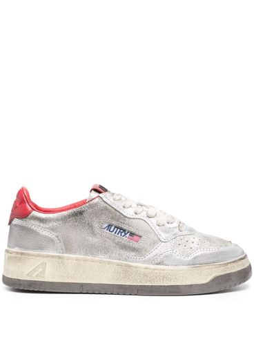 Super Vintage Medalist Sneakers with Red Tongue