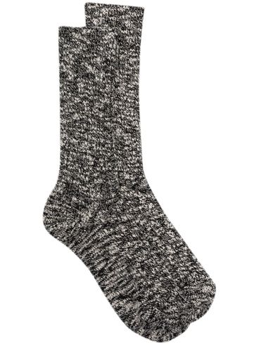 BIRKENSTOCK - Ribbed cotton blend socks with applied logo