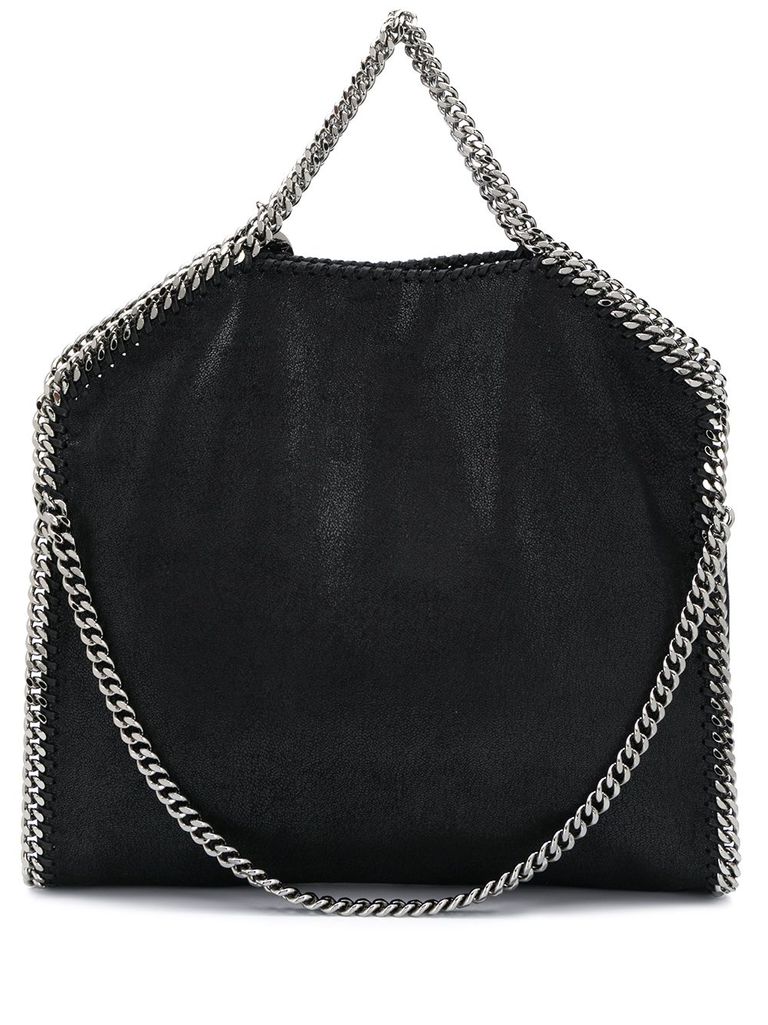 Shop Stella Mccartney 'falabella' Tote Bag In Black