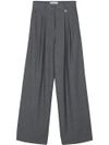 blugirl - Tailored gray wide-leg pants