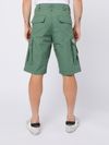 Shorts in cotone con tasche applicate