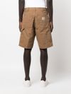 Cotton shorts with back pockets