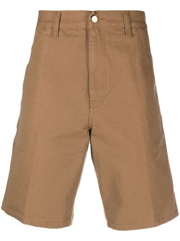 CARHARTT WIP - Shorts in cotone con tasche sul retro