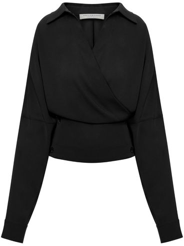 PHILOSOPHY DI LORENZO SERAFINI - Blusa con scollatura profonda a V